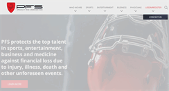 Desktop Screenshot of pfsins.com